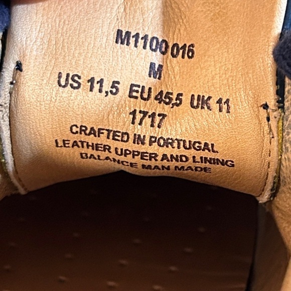 Samuel Hubbard Free Men’s Size 11.5 Casual Walking Shoe Navy Suede Leather main image 10
